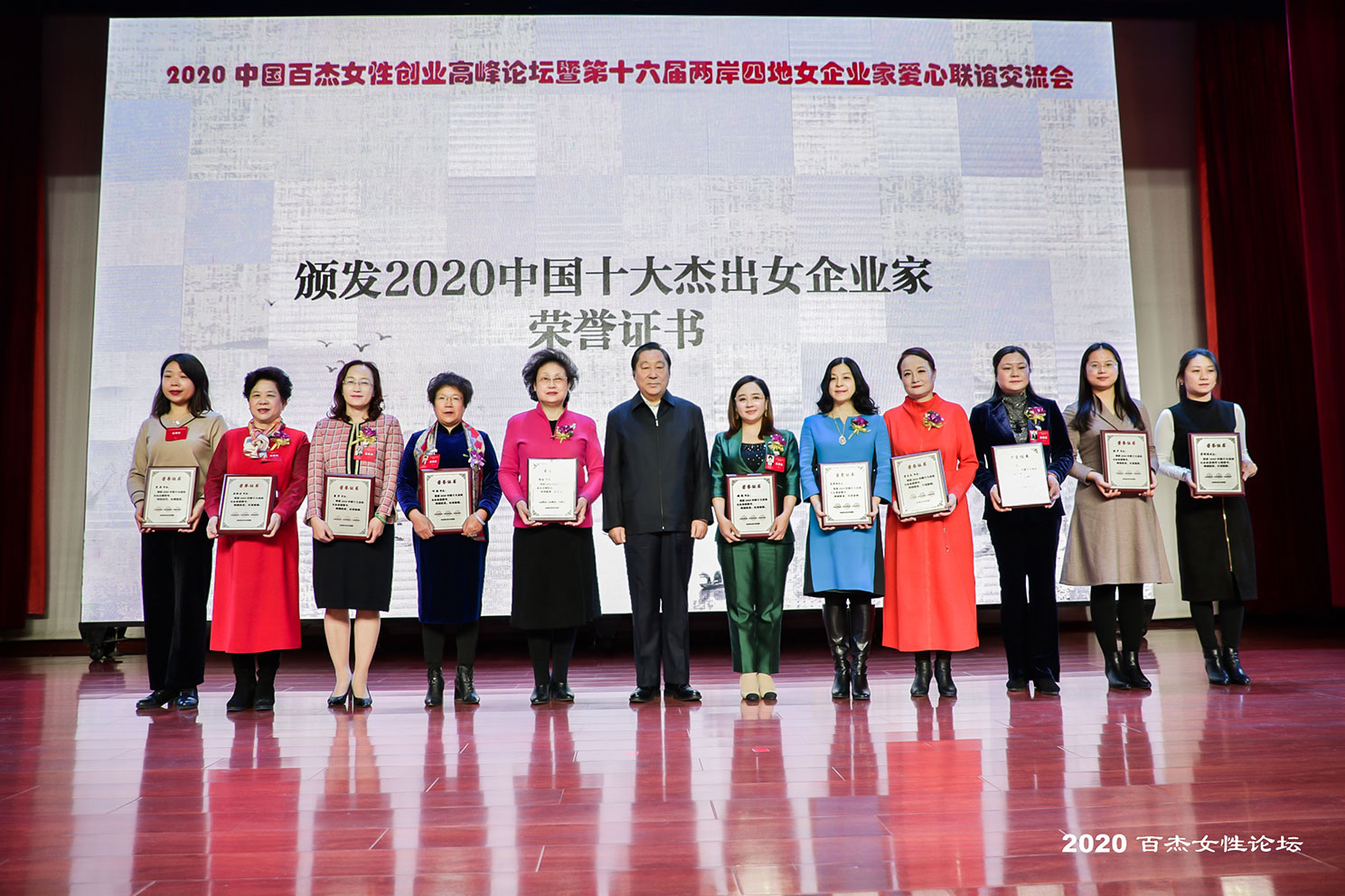 2020中国百杰女性创业高峰论坛在京举行